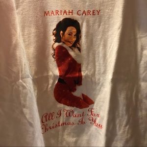 Mariah Carey “All I want for Christmas” T-Shirt